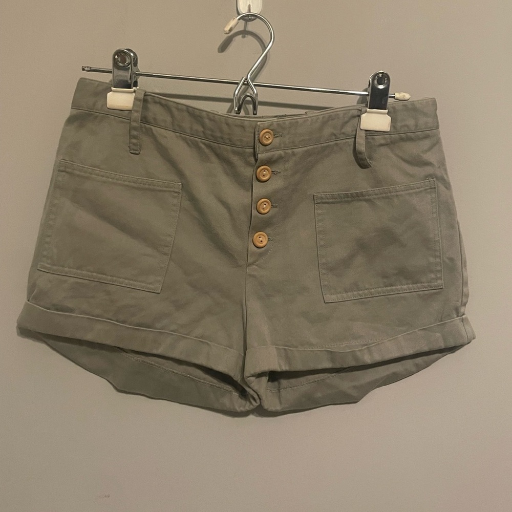 Jill Stuart Denim Short button Fly Front Pocket SZ‎ 6